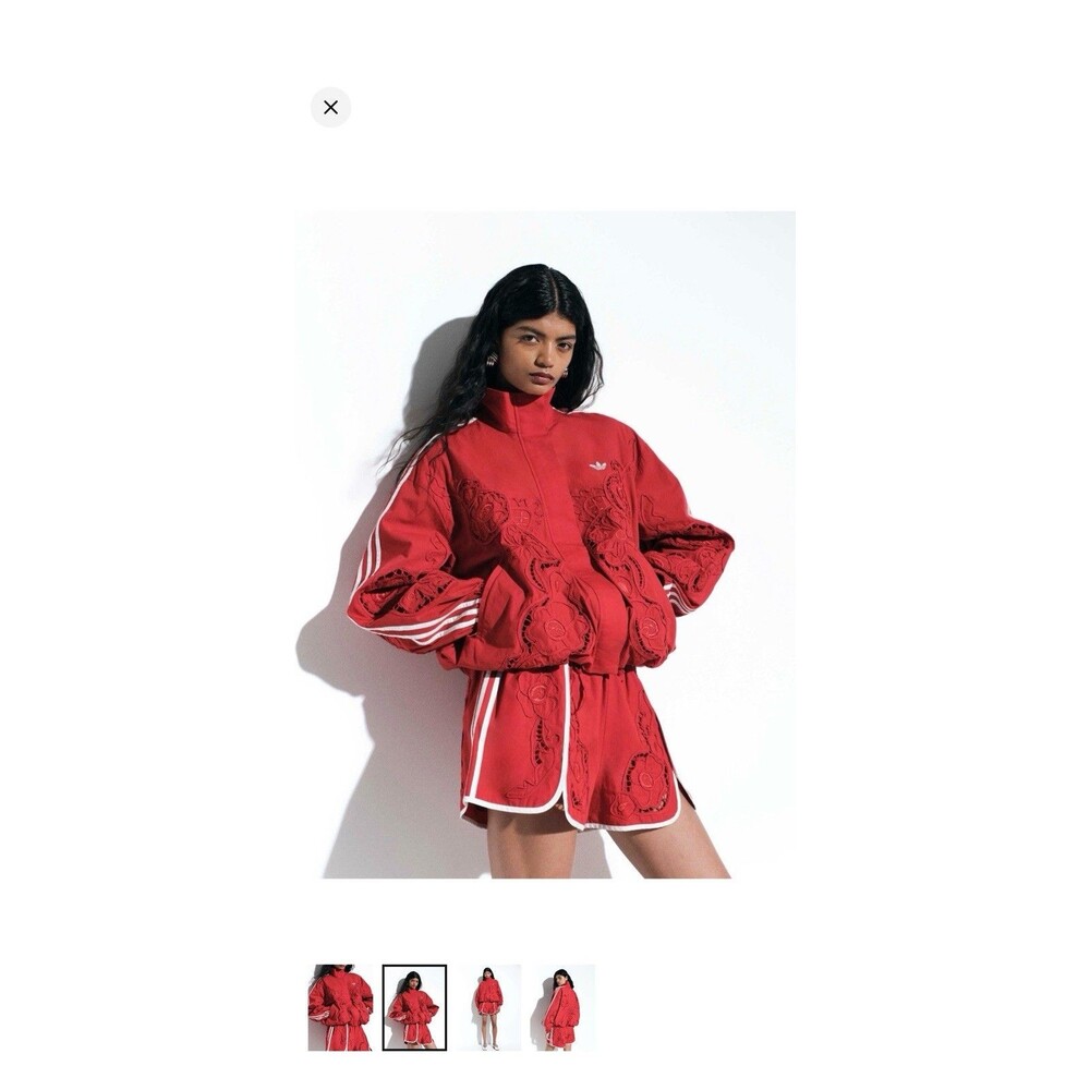 NWT Adidas Originals x ASOS Oversized Cutwork Track Jacket